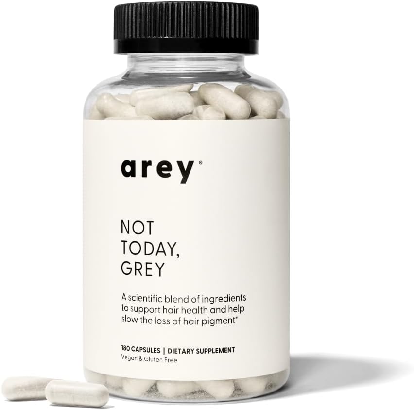 Arey Not Today, Grey Daily Hair Supplement for Women and Men – 3 Month Supply - görsel 1