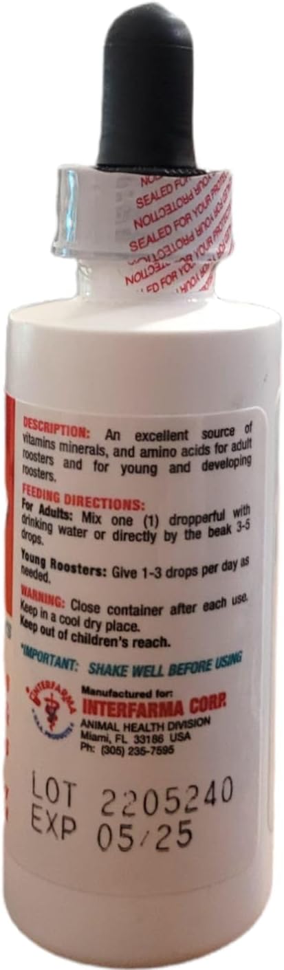 Interfarma Veterinary Supertron B-12 Extra Strength for Roosters - görsel 4