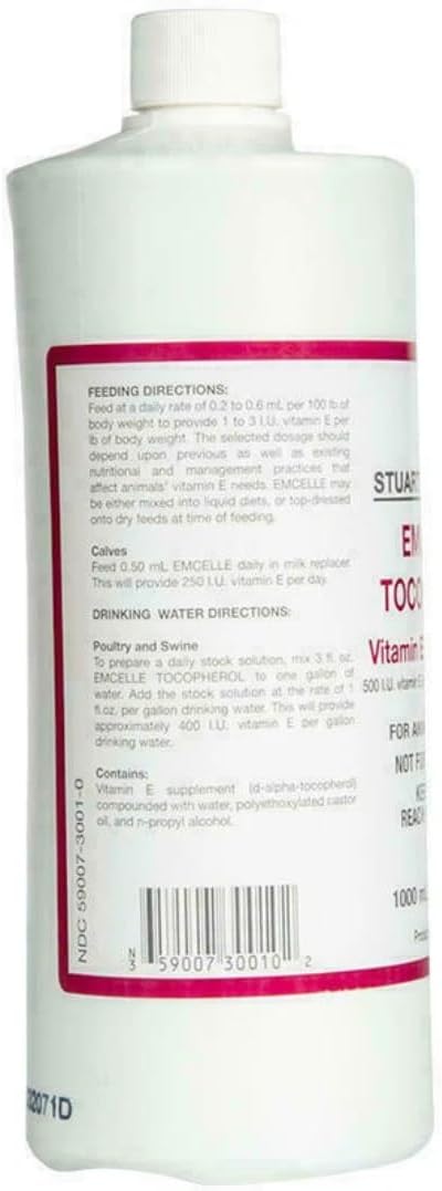 EMCELLE TOCOPHEROL - Micellised Vitamin E Liquid Supplement - görsel 3