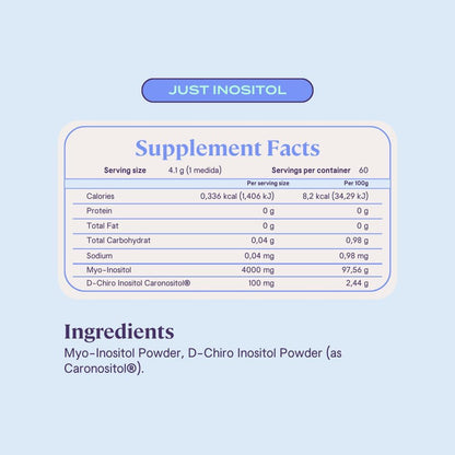 B-fit Inositol Supplement for Women - Myo & D-Chiro Inositol 40:1 for Optimum Hormonal Balance & Ovulation Support - 60 Servings - 2-Month Supply