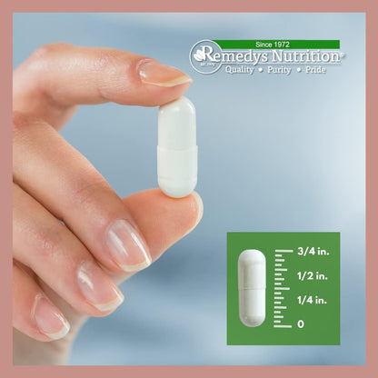 Linden Leaf & Flowers | 1,000 mg, 60 Vegan Capsules Herbal Food Supplement | Two Month Supply