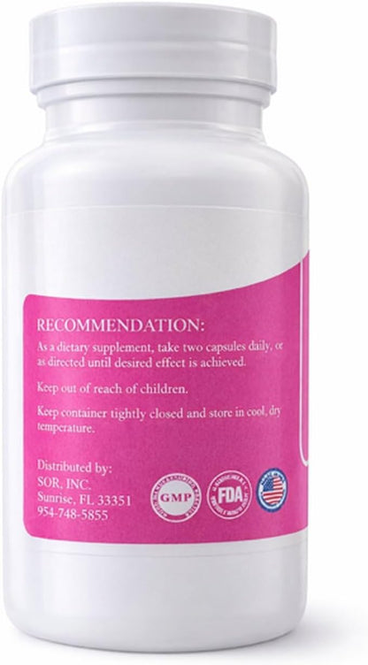 Super R Mammary Glandular Supplement – Bovine Mammary Tissue 400 mg, Non-Hormonal Glandular Supplement, 100 Capsules