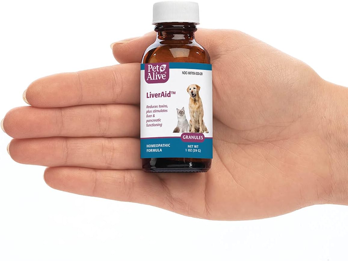 PetAlive LiverAid Granules - Homeopathic Liver Support for Dogs and Cats - görsel 3