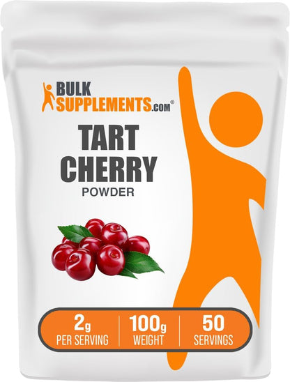 BulkSupplements Tart Cherry Powder - 100g