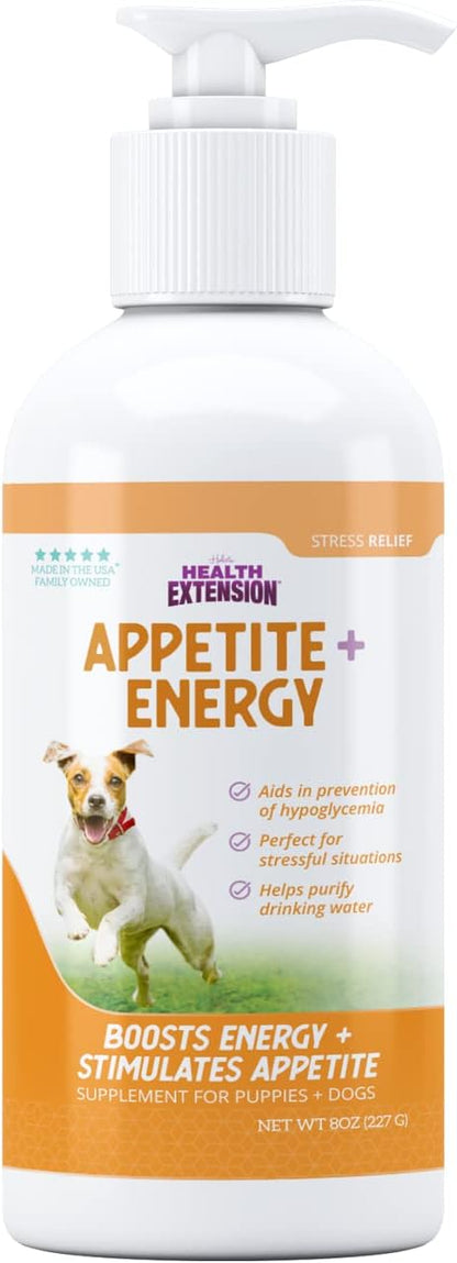 Health Extension Stress Relief Supplement for Dogs (237 ml) – Appetite & Energy Support with Vitamin B