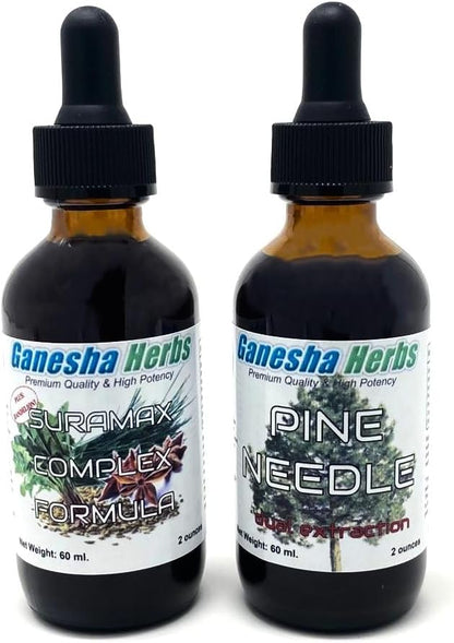 Ganesha Herbs SURAMAX Pine Needle Complex Tincture - 60ml
