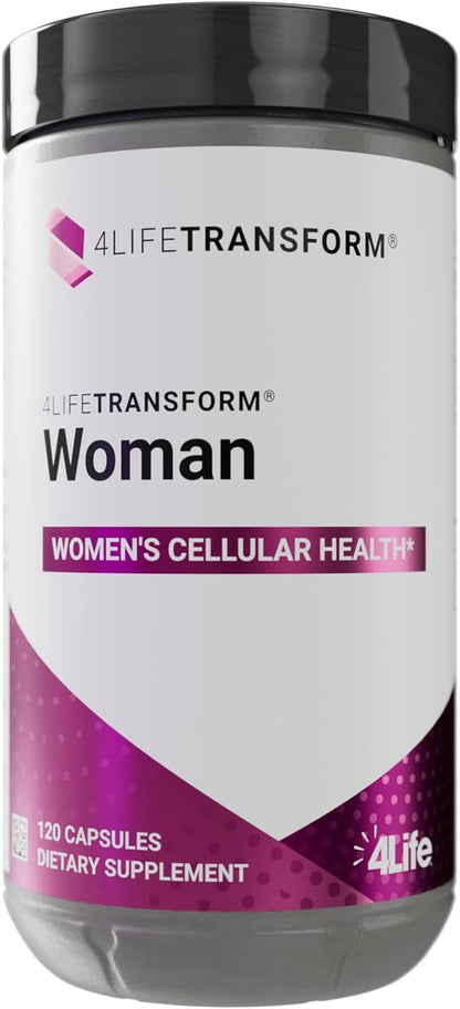 4Life Transform Woman Wellness Support – L-Citrulline, Velvet Bean, Evening Primrose – 120 Veggie Capsules