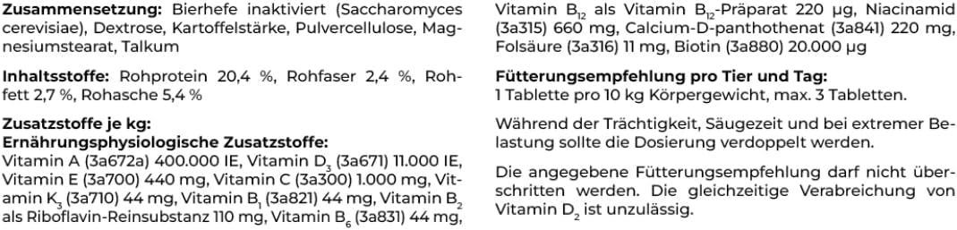 Canina V25 Vitamin Tablets 200g - görsel 2