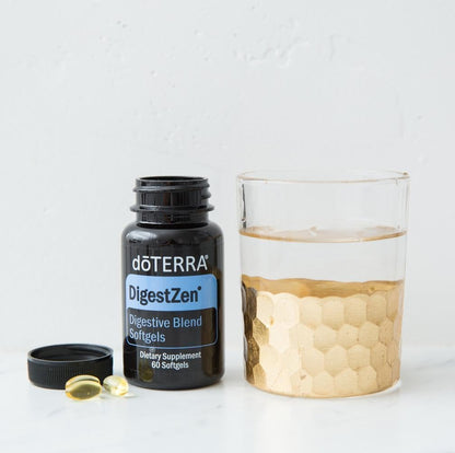 doTERRA DigestZen Softgels, 60 Softgels (Pack of 2)