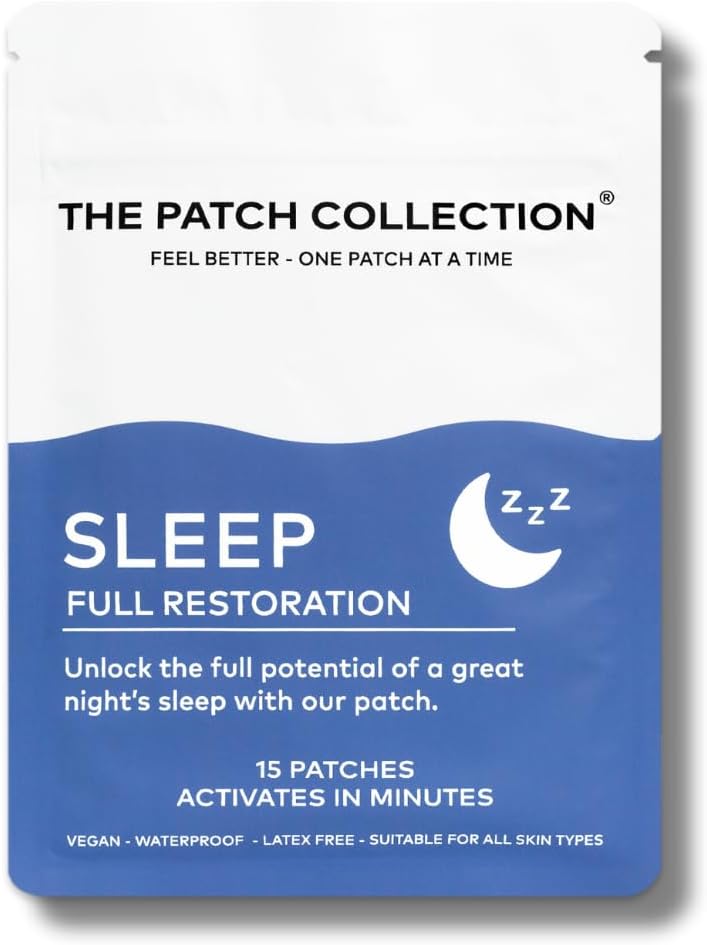 The Patch Collection Deep Sleep Aid Patches – Melatonin, Valerian Root, Passion Flower & Magnesium (15 Patches) - görsel 1