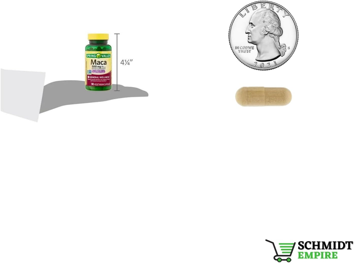 Maca Food Supplement, 500 mg, to Support General Wellbeing (90 Capsules) - görsel 6