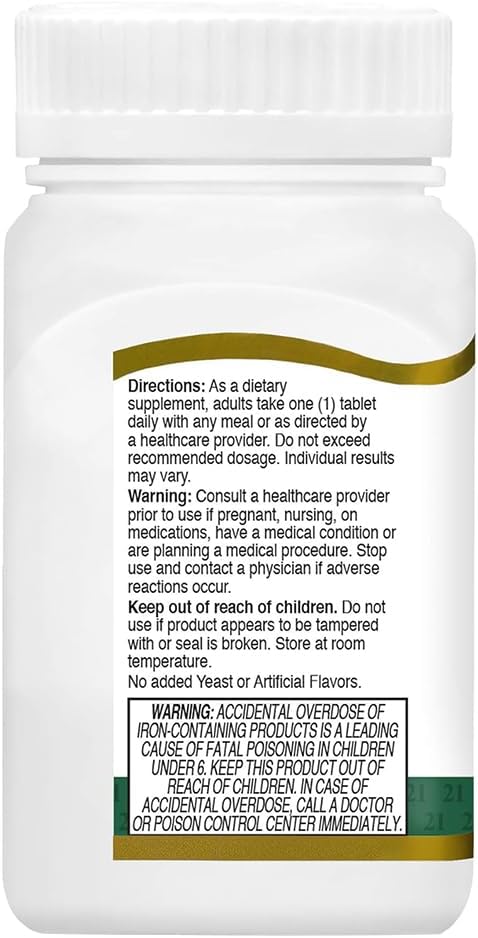 21st Century Therapeutic M Tablets - 130 Count - görsel 9