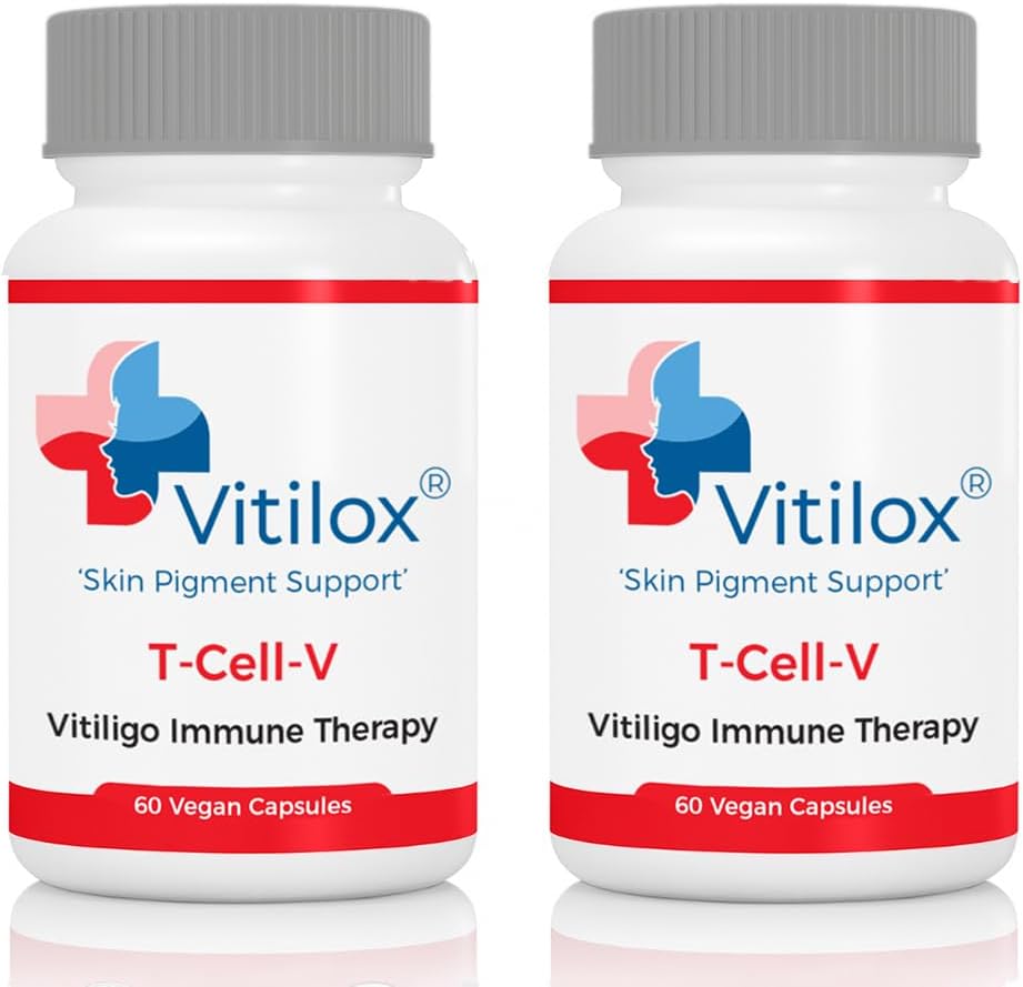 Vitilox Vitiligo T-Cell-V Immune Therapy Capsules – 4 Months Supply - görsel 1