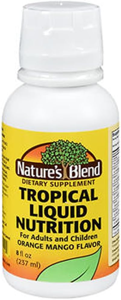 Nature's Blend Tropical Liquid Nutrition Multivitamin Formula, 240 ml - görsel 1