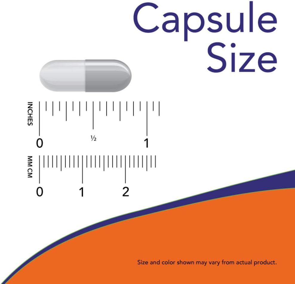 L-Tyrosine 500 mg, 240 Capsules (2-Pack) by NOW Foods - görsel 5