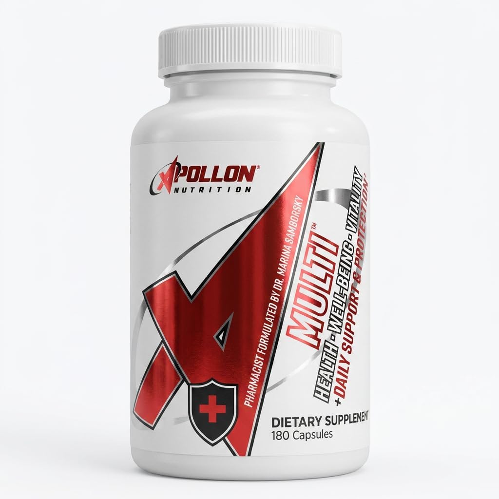 Apollon Nutrition Multivitamin – Daily Essential Vitamin & Mineral Complex - görsel 1