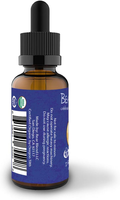 Bear Blend Dream Lodge Herbal Elixir - Organic Food Supplement, 30 ml