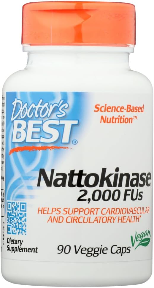 Doctor's Best Nattokinase 90 Veggie Capsules - görsel 1