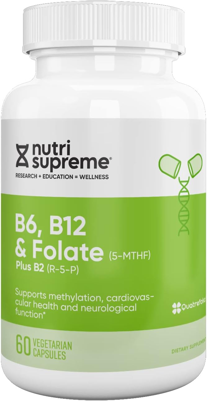Nutri Supreme Folate with B6 and B12, 60 Wafers - görsel 1