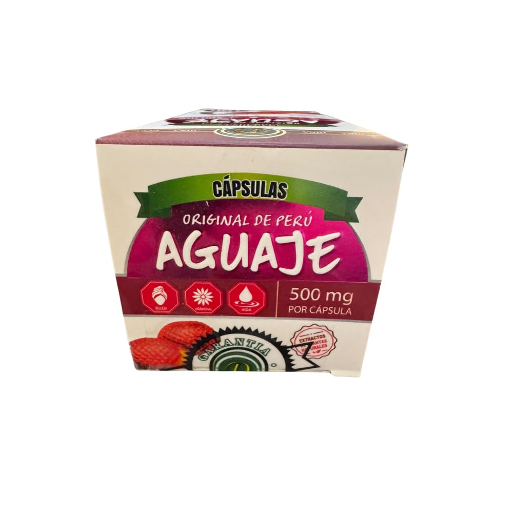 Aguaje del Peru Capsules – 100 Capsules, 500 mg Each, for Daily Wellness Support - görsel 5