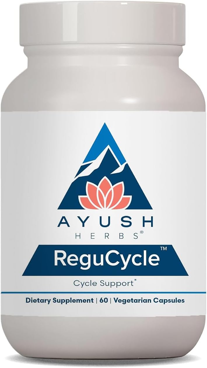 Ayush Herbs Regu-Cycle - Hormonal Balance for Women, 60 Servings - görsel 1