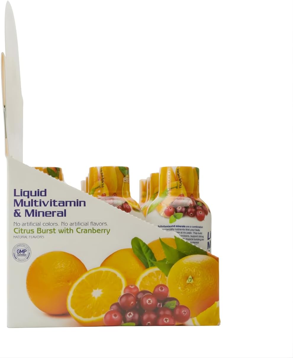 1st Step for Energy, Liquid Multivitamin and Mineral - Citrus, 60 ml (12-Pack) - görsel 3