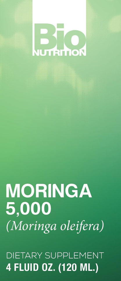 Bio Nutrition Moringa Liquid 120 ml | Moringa 5000 Super Food | Liquid Herbal Supplement