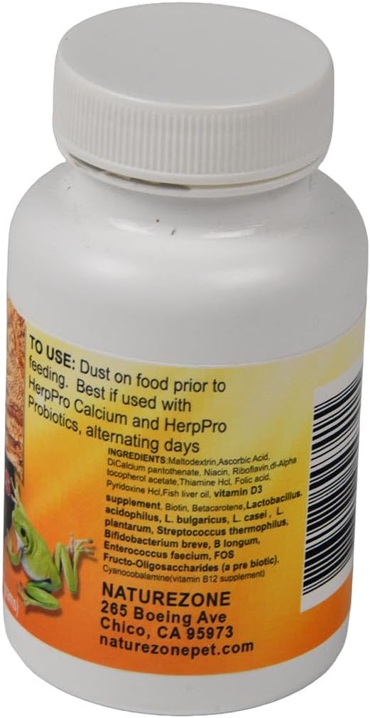 Bearded Dragon Vitamins & Probiotics 85 g - görsel 3