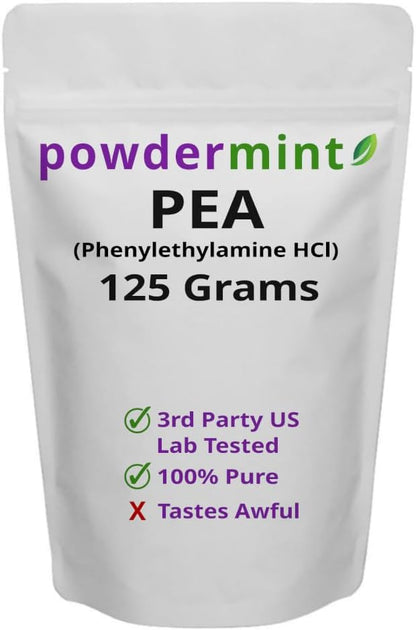 Phenylethylamine Supplement (125g) Phenethylamine HCL Form