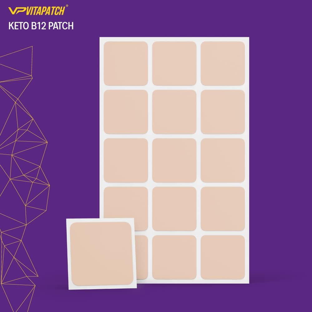 VitaPatch Keto Patch with B12 Methylcobalamin and Guarana - 30 Day Supply - görsel 6