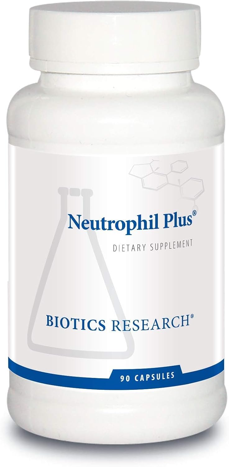 Biotics Research Neutrophil Plus – Immune Support, Upper Respiratory Health, 90 Capsules - görsel 1