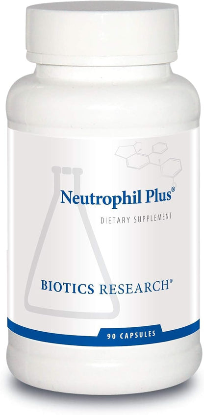 Biotics Research Neutrophil Plus – Immune Support, Upper Respiratory Health, 90 Capsules