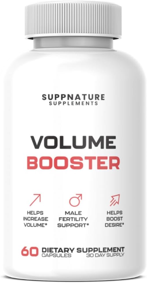 Volume Booster Pills Male Support Advanced Formula, Volume Booster for Men Dietary Supplement, 60 Tablets - görsel 1