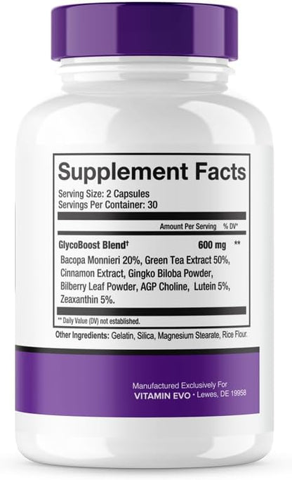 GlycoBoost Capsules (60 Capsules, 1 Month Supply)
