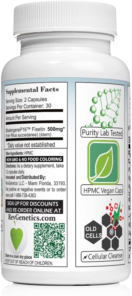 SENOLYTICS 500: Fisetin 500 mg - görsel 4