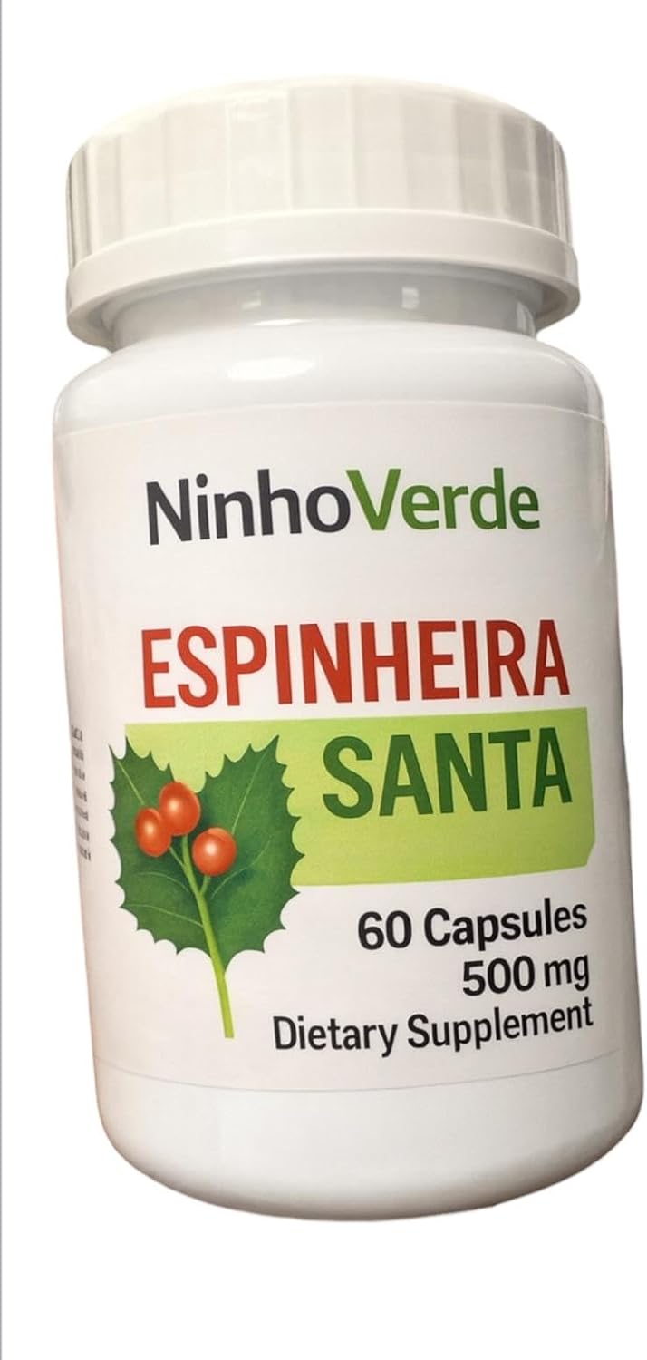 Ninho Verde ESPINHEIRA Santa 500mg (60 Capsules) - Plant-Based Supplement - görsel 2