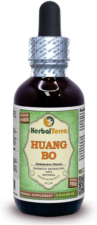 Huang Bo (Phellodendron Chinense) Tincture - Dried Bark Liquid Extract 60 ml
