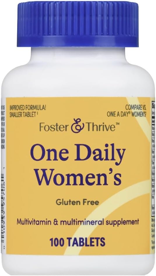 Foster & Thrive One Daily Women's Multivitamin Tablets, 100 Tablets - görsel 2