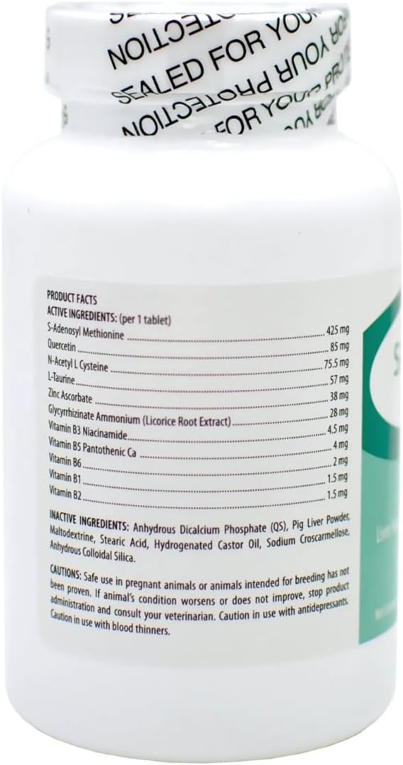 Ceva SAMeLQ 425 Chewable Tablets for Dogs and Cats, 425 mg, 60 Tablets - görsel 2