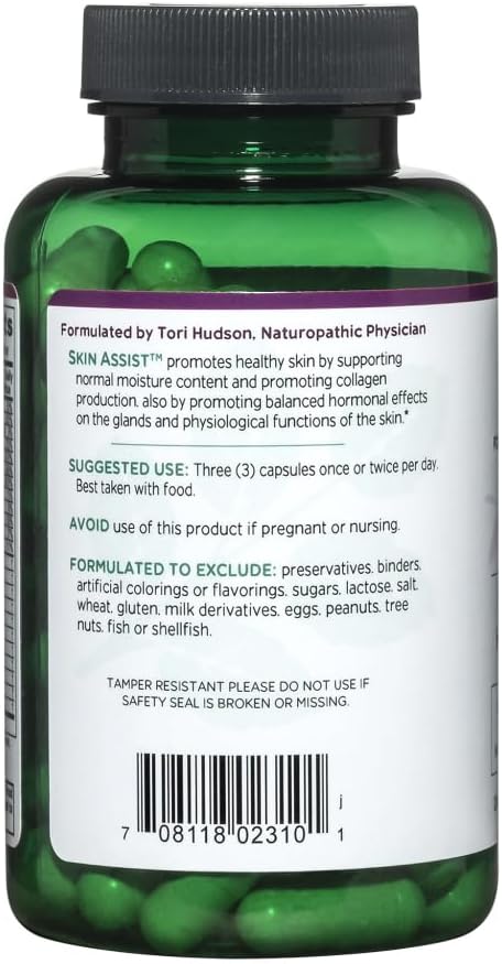 Vitanica Skin Assist, Skin Support, Vegan, 90 Capsules - görsel 3