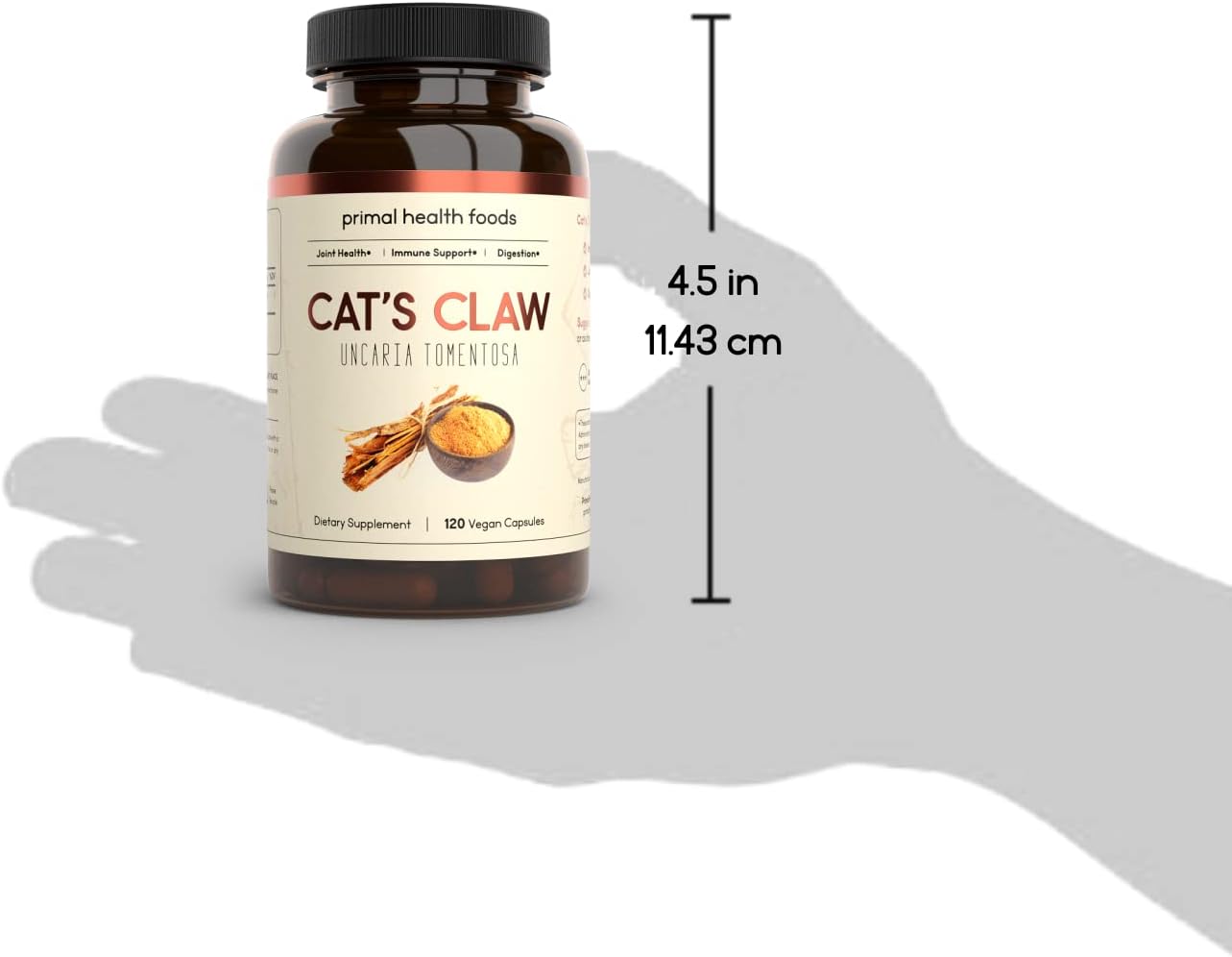 Organic Cat's Claw 1000 mg | Traditional Herbal Support | Vegetarian, Non-GM & Gluten-free - görsel 6