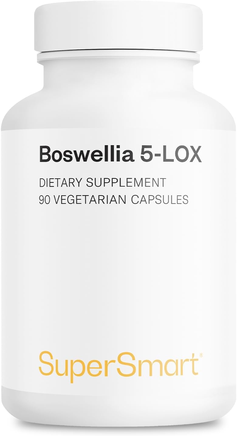 Supersmart 5-Loxin – Patented AKBA Boswellia Serrata Extract (200mg per day, 90 Capsules) - görsel 1