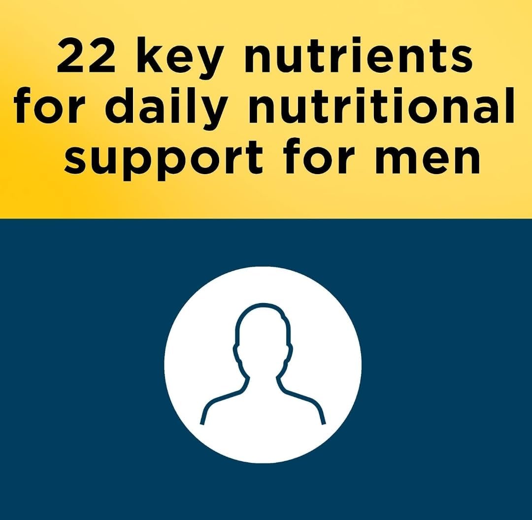Nature Made Multivitamin for Him, Men's Multivitamin with No Iron, Daily Nutritional Support, 300 Tablets - görsel 3