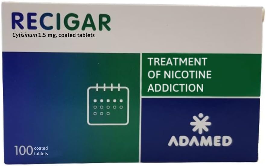 Recigar 100 Tablets, Stop Smoking Aid - görsel 1