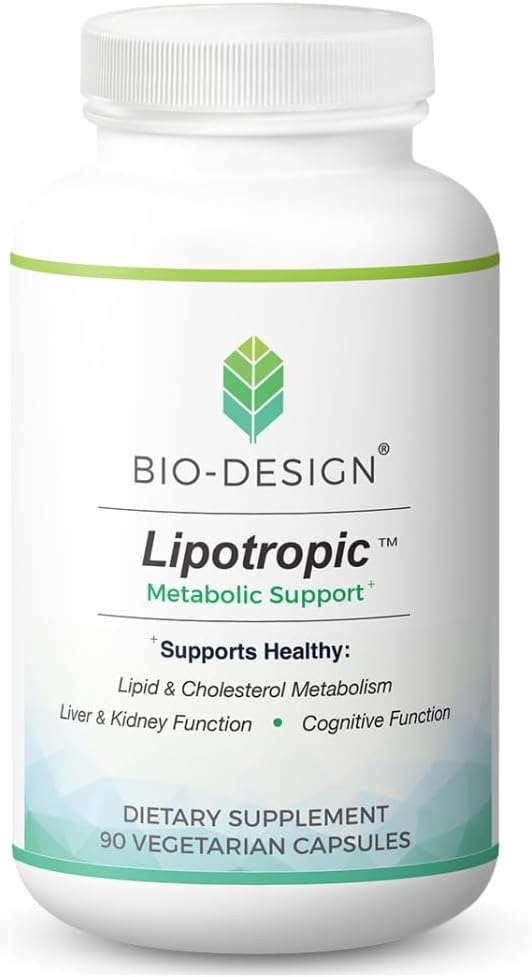 Bio-Design Lipotropic Metabolic Support - with Choline, Inositol & L-Methionine - 90 Capsules - görsel 1