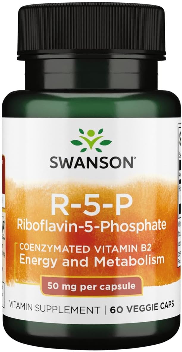 Swanson R-5-P (Riboflavin-5-Phosphate) - 60 Capsules - görsel 1