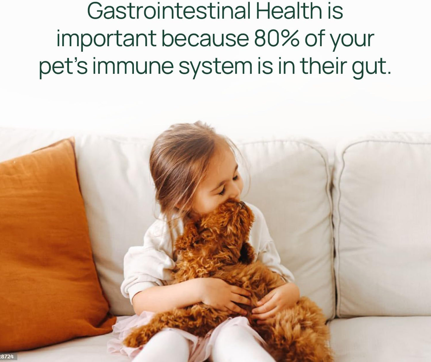 pawTree Gastro Pro Plus® for Dogs and Cats - Probiotics, Prebiotics and Digestive Enzymes - for Sensitive Stomach, Digestive Issues, Loose Stool, and Bad Gas (60 ct) - görsel 5
