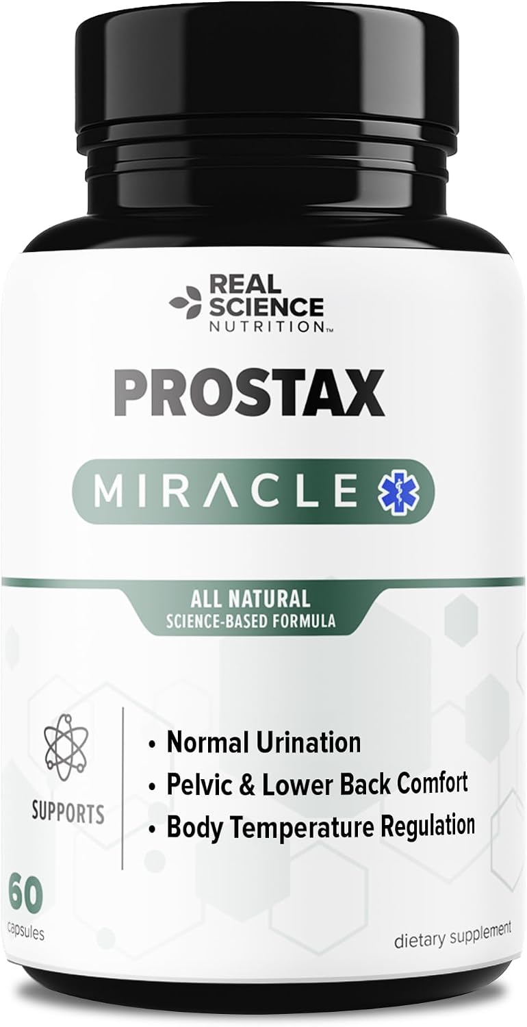 Real Science Nutrition Prostax - Natural Bladder and Kidney Support Supplement for Men - görsel 1
