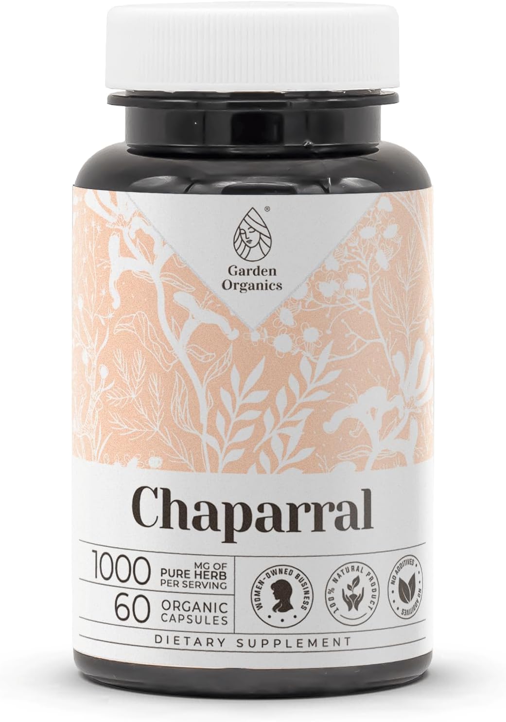 Garden Organics Chaparral 120 Capsules – High Potency Herbal Supplement - görsel 6
