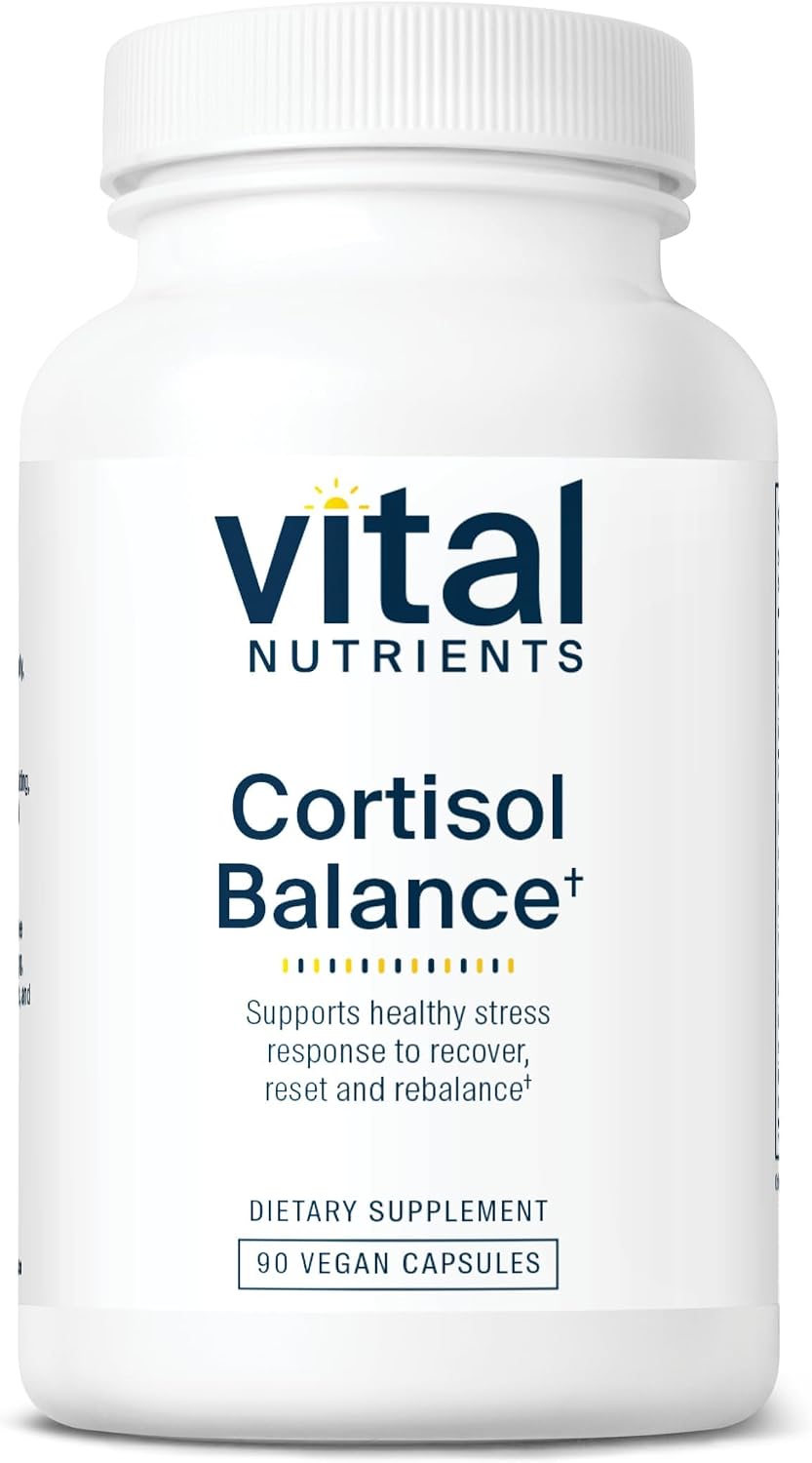 Vital Nutrients Cortisol Balance | Vegan Adrenal Support Supplement | Cortisol Manager to Support Energy & Stress Levels | Ashwagandha & Magnesium for Relaxation | Gluten, Dairy, Soya Free | 30 Capsules - görsel 7